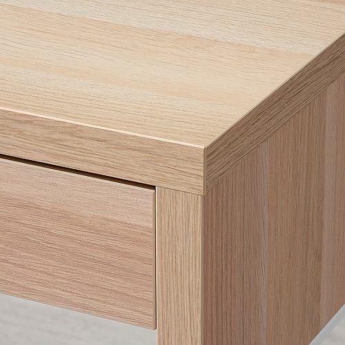 IKEA ミッケ デスク ホワイト×オーク 完成品 送料込み 楽天市場】[IKEA/イケア/通販]MICKE ミッケ デスク, ホワイト