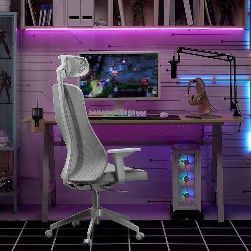イケア（IKEA） ゲーミングチェア ボームスタード ライトグレー