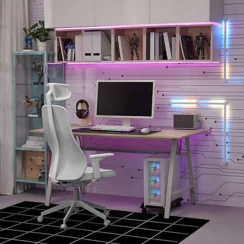 イケア（IKEA） ゲーミングチェア ボームスタード ライトグレー