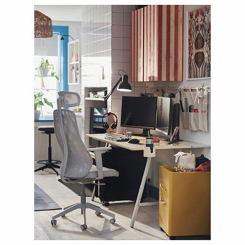 イケア（IKEA） ゲーミングチェア ボームスタード ライトグレー