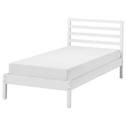 イケア（IKEA） ベッドフレーム ホワイトステイン 90×200cm 