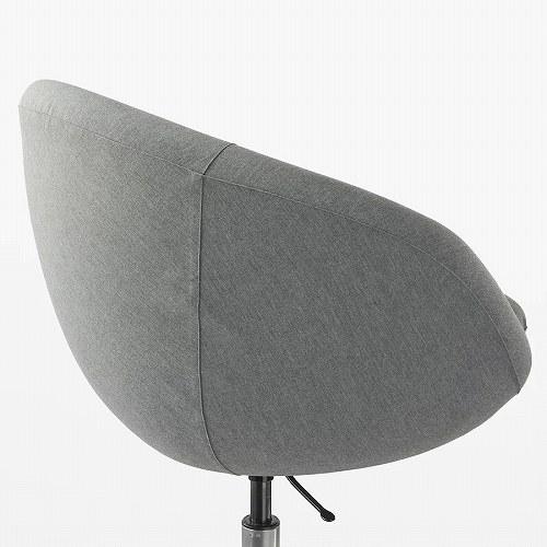 イケア（IKEA） 回転チェア ヴィースレ グレー big80280006 SKRUVSTA
