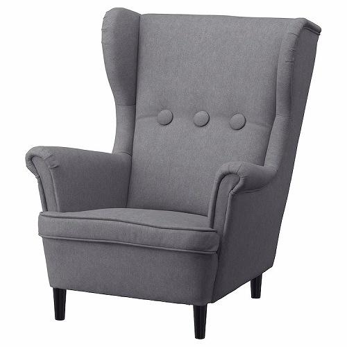 イケア（IKEA） 子ども用アームチェア ヴィースレ グレー big80392546