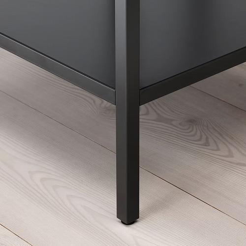イケア（IKEA） コレクションケース チャコール 42x37x155cm 