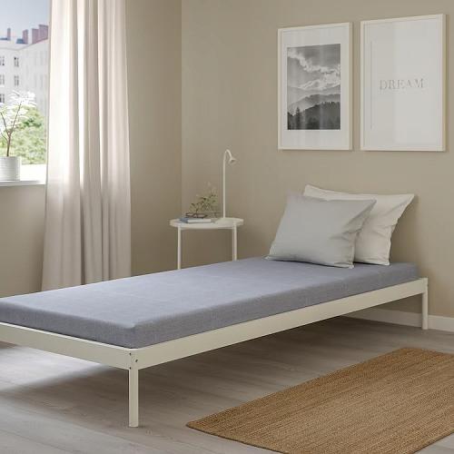 IKEA フォームマットレス(かため) イケア（IKEA） フォームマットレス シングル やわらかめ ライトブルー