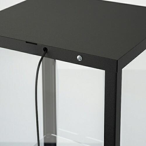 イケア（IKEA） コレクションケース ブラック 35x32x151cm big80520520