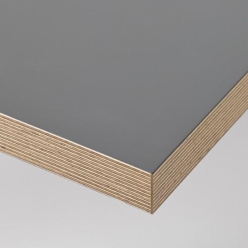 イケア（IKEA） デスク グレー/木目調 ブラック 120×60cm big89584027