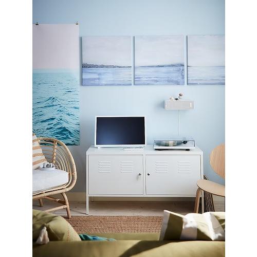 イケア（IKEA） キャビネット ホワイト 119x63cm big90251452 IKEA PS