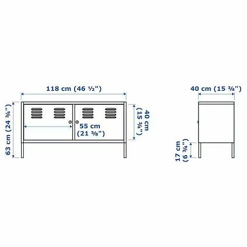 イケア（IKEA） キャビネット ホワイト 119x63cm big90251452 IKEA PS
