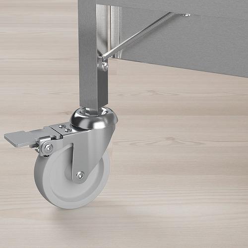 IKEA イケア キッチンワゴン ステンレススチール 60x40cm 