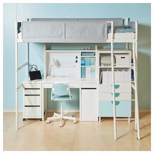 イケア（IKEA） 追加ユニット 高 ホワイト 白 105x65cm big90354271