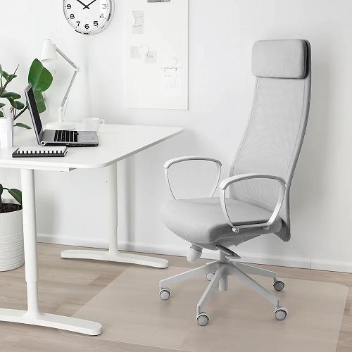 イケア（IKEA） オフィスチェア ヴィースレ ライトグレー big90521859