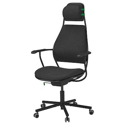 イケア（IKEA） ゲーミングチェア ヴィースレ ダークグレー 
