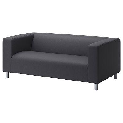 イケア（IKEA） カバー 2人掛けソファ用 ヴィースレ グレー c00278856
