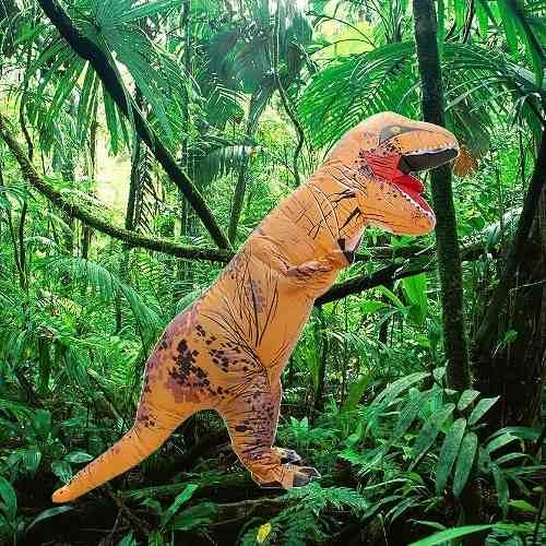 Star Clair 膨らむ恐竜コスチューム 恐竜着ぐるみ ティラノサウルス 怪獣 ハロウィン イベント コスプレ ch00017｜clair-kobe｜02