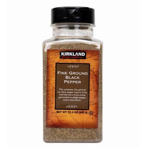 Kirklandカークランドシグネチャー ブラックペッパー (細挽き) 348g cos605953 コストコ COSTCO