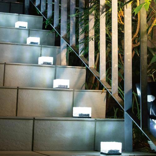 ダイス LEDソーラーキューブライト 6個セット クールホワイト