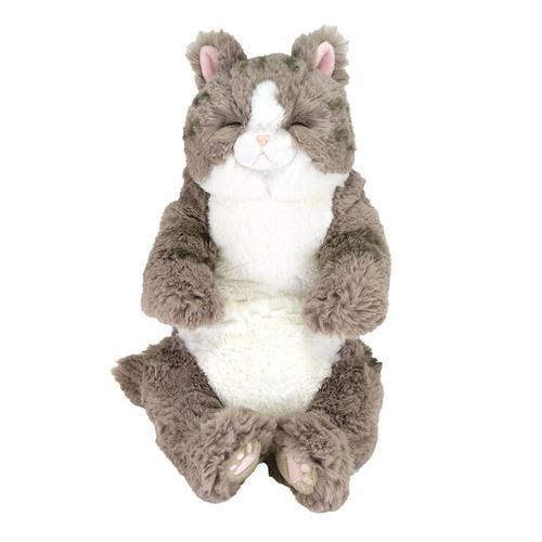サンレモン ひざねこすやすや L サイズ-グレー cost6841894 : 株式会社