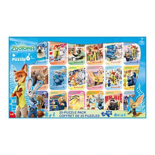 コストコ（Costco） ディズニーズートピアパズル 20缶セット cost81564