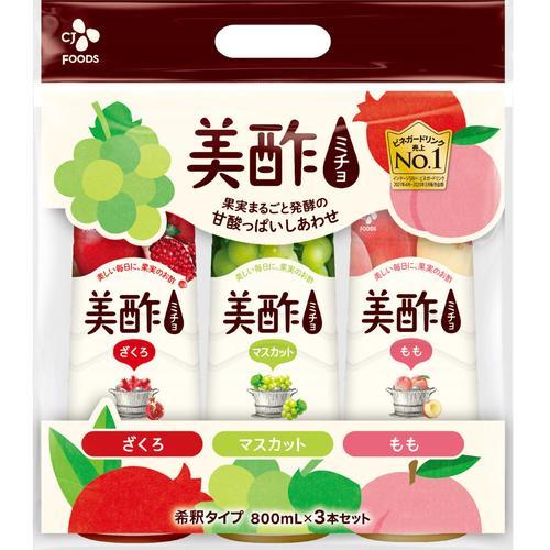 コストコ（Costco） 美酢 (ミチョ) アソートセット 800ml x 3