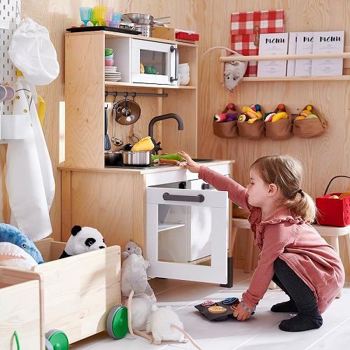 イケア（IKEA） 【セット商品】IKEA おままごとキッチン 木製