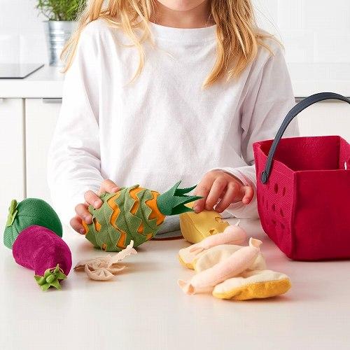 【セット商品】IKEA イケア おままごとキッチン グレー スターター4点セット バスケット cs047 SILLTRUT スィルトルト DUKTIG ドゥクティグ LATSAS ロットサスの画像