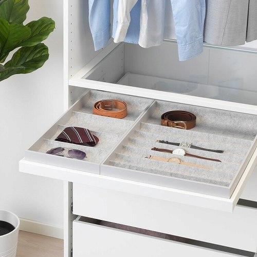 イケア（IKEA） 引き出し式トレイ ホワイト 白 75x58cm d00246375