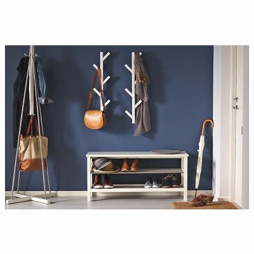 イケア（IKEA） フック ホワイト 白 78cm d00290599 TJUSIG シューシグ