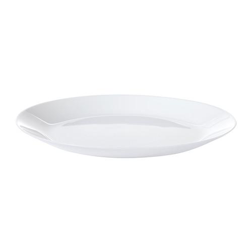イケア（IKEA） プレート ホワイト 白 25cm 大皿 d10258914 OFTAST