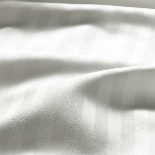 イケア（IKEA） 掛け布団カバー＆枕カバー2枚 ホワイト 白 ダブル
