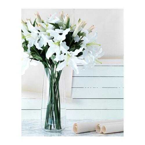 イケア IKEA 花瓶 クリアガラス 高さ45cm d60327948 BERAKNA