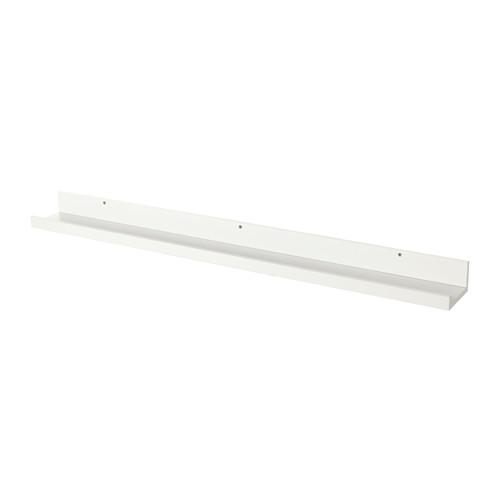 IKEA 買い物 イケア アート用飾り棚 ホワイト 白 モッスランダ 115cm MOSSLANDA 値引 d70297465