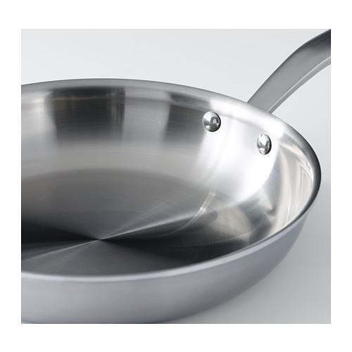 イケア（IKEA） フライパン 28cm ステンレススチール グレー d70324553