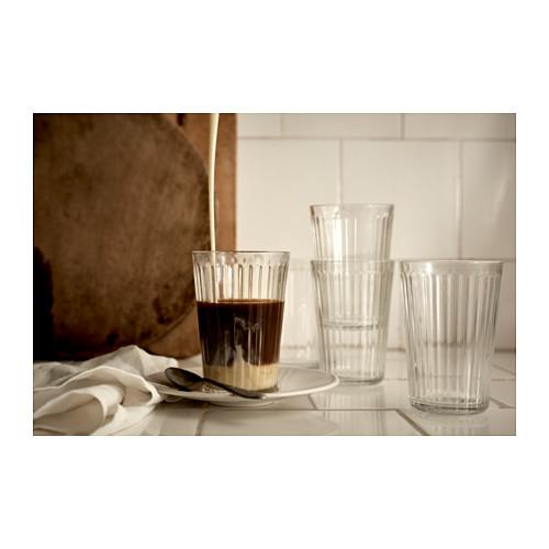 イケア IKEA グラス コップ クリアガラス 310ml 6 ピースセット 耐熱 