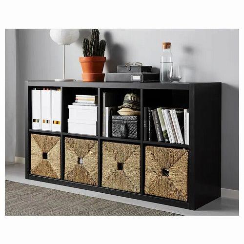 IKEA クニプサ 6個 イケア（IKEA） バスケット かご シーグラス 32x33x32cm d90173299