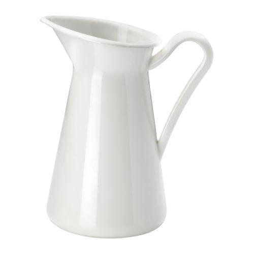 イケア（IKEA） 花瓶 ホワイト 白 高さ22cm d90191632 SOCKERART