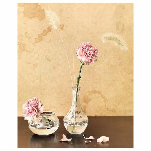 イケア（IKEA） 花瓶 クリアガラス 高さ17cm E80338578 VILJESTARK