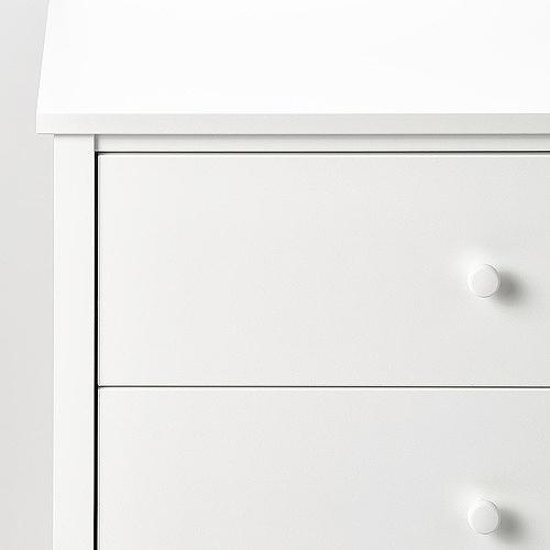 イケア（IKEA） チェスト（引き出し×3） ホワイト 転倒防止機能付き