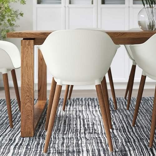 新品未開封 IKEA イケア INGATORP アームレスト付き チェア 楽天市場】IKEA イケア チェア アームレスト付 籐 ホワイト 白