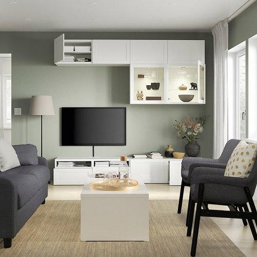 イケア（IKEA） コーヒーテーブル ホワイト 120x56x38cm fp70555954