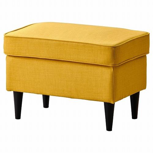 イケア（IKEA） オットマン スキフテボー イエロー 黄 m00300433 
