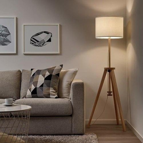 イケア（IKEA） フロアランプ アッシュ ホワイト m00405053 LAUTERS