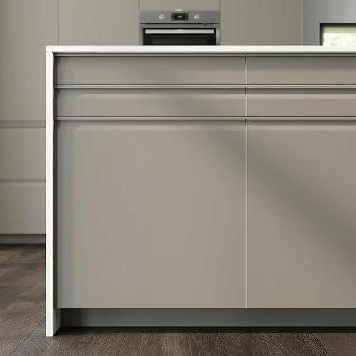 IKEA イケア 扉 マット ダークベージュ 40x60cm m00470656 UPPLOV ウップローヴ_3