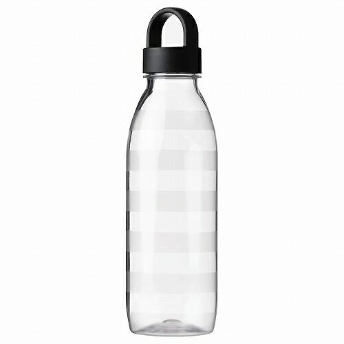 イケア（IKEA） 水筒 ストライプ ダークグレー 0.7L m00512487 IKEA
