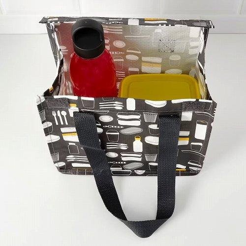 【あとむ】IKEA トレービー　②　たのメル便利用 イケア（IKEA） 水筒 ストライプ ダークグレー 0.7L m00512487 IKEA