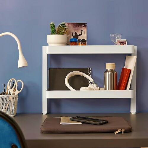 イケア（IKEA） デスクトップシェルフ ホワイト 白 49x15cm m00541569