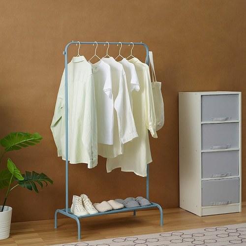 イケア（IKEA） ハンガーラック ブルー 78x147cm m00558215 BRUKSVARA