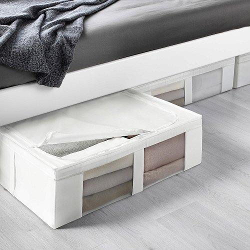 GW限定　収納ケース　IKEA 　スクッブ　69x55x19cm 4個 Mサイズ イケア（IKEA） 【セット商品】IKEA SKUBB スクッブ 収納ケース 4個