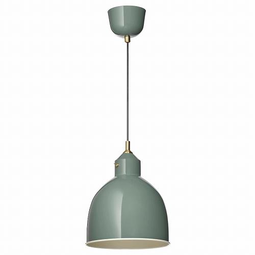 イケア（IKEA） ペンダントランプ グレーグリーン m00582753 RODFLIK