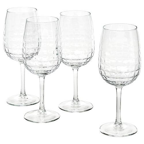 クリアガラス ワイングラス 4個 イケア（IKEA） ワイングラス クリアガラス 4ピースセット 470ml
